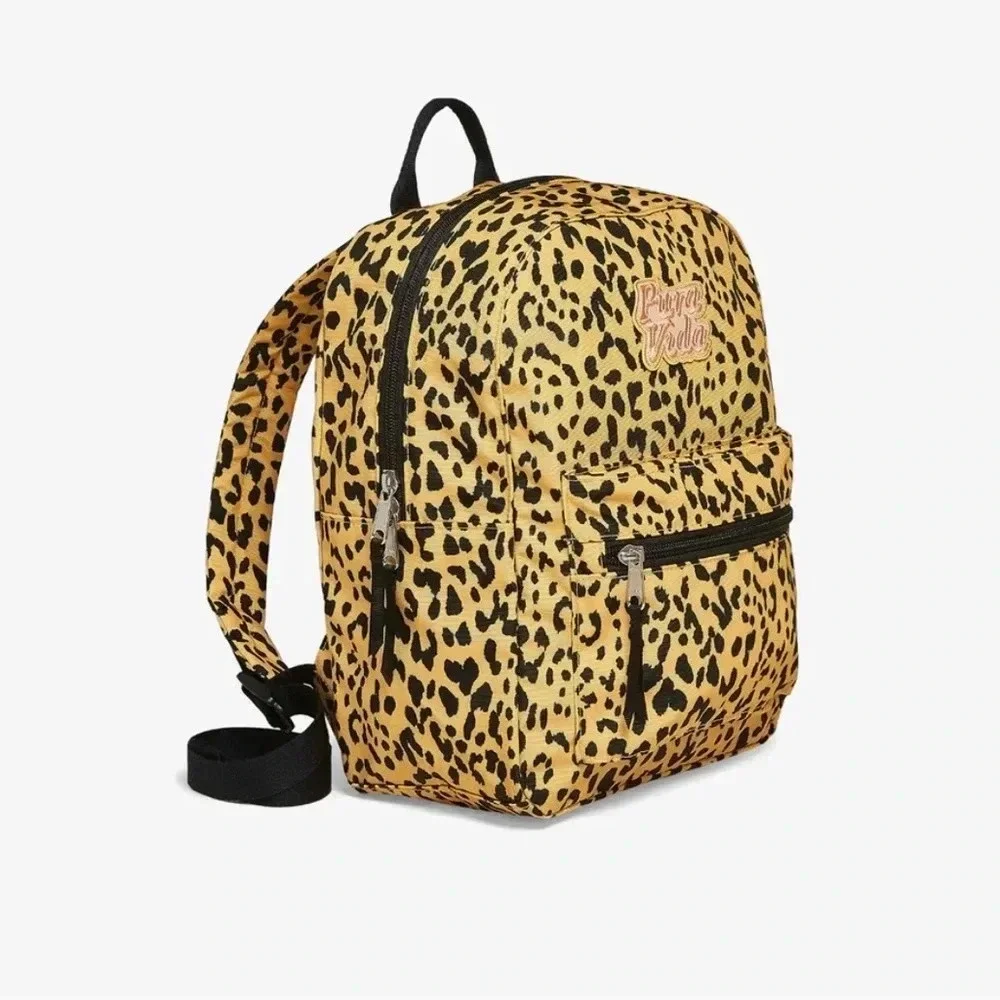 PURA VIDA LEOPARD MINI BACKPACK - Picture 4 of 7